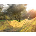 Good quality plastic square green olive harvest nets made of hdpe
